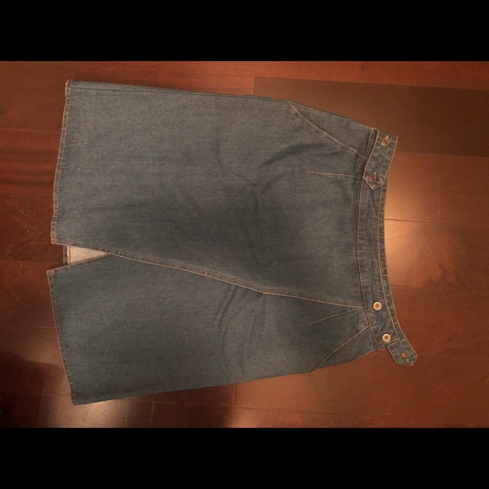 ASTR the label jeans skirt size medium with slit